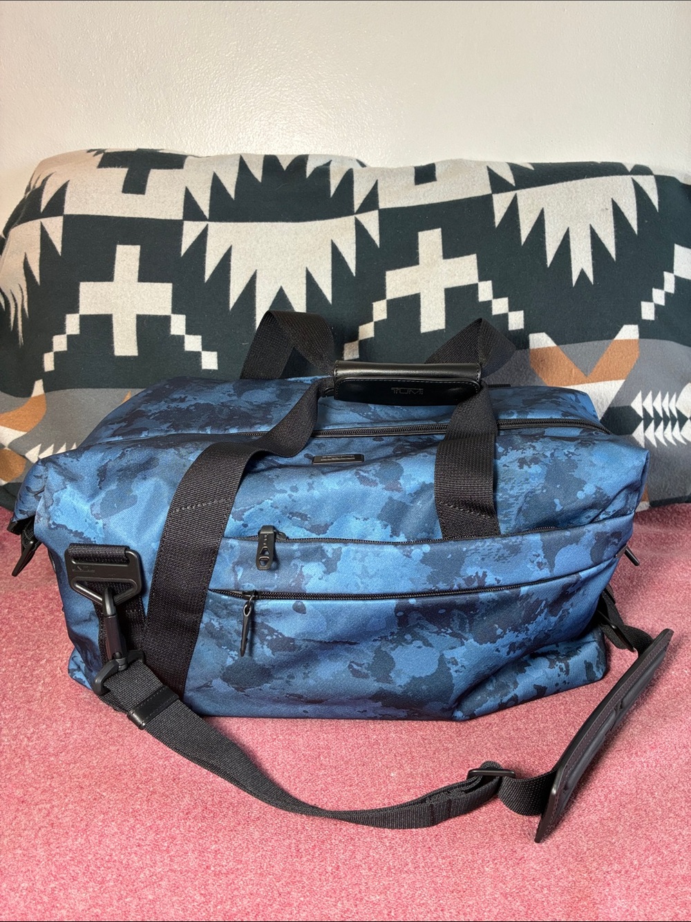 TUMI Tahoe Duffel Bag Blue
